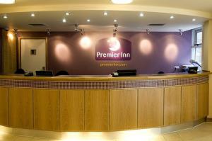 The Bedrooms at Premier Inn London Euston