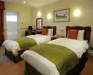 The Bedrooms at Best Western Bromley Court Hotel