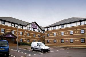 The Bedrooms at Premier Inn London Beckton