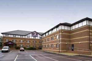 The Bedrooms at Premier Inn London Beckton