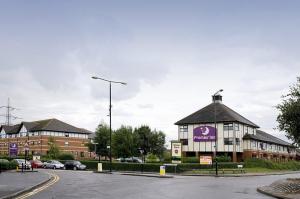 The Bedrooms at Premier Inn London Beckton