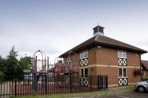 The Bedrooms at Premier Inn London Beckton