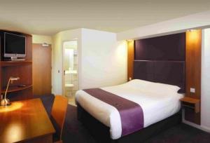 The Bedrooms at Premier Inn Romford West