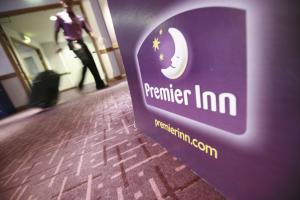 The Bedrooms at Premier Inn London Euston