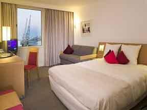 The Bedrooms at Novotel London Excel