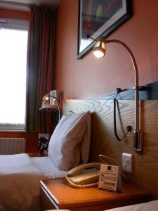 The Bedrooms at Comfort Inn London Vauxhall